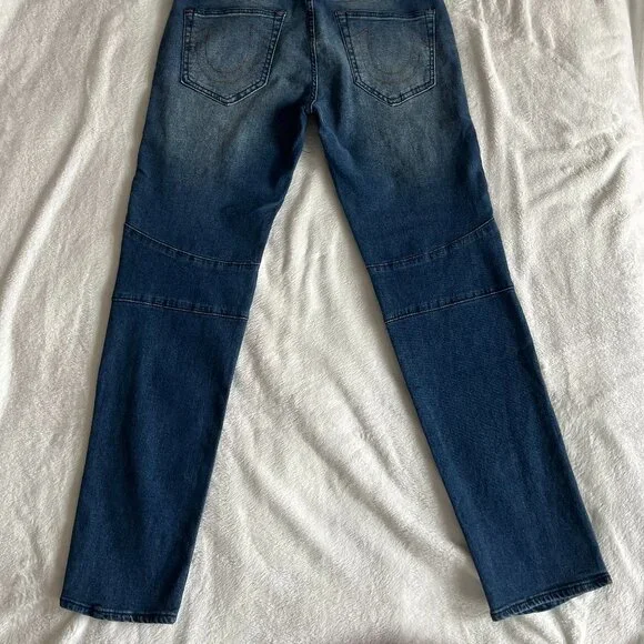 True Religion Brand Jeans Rocco Relaxed Skinny Denim Jean Men's Size 34Wx32L NWT - Picture 8 of 11